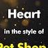 The Pet Shop Boys Heart Karaoke Version From Zoom Karaoke