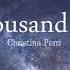 A Thousand Years Christina Perri 10 Hour Version