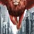 A Flying Red Lion On The Busy Streets Of New York Beauty Amazing Beautiful Nature Inspiration