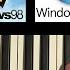 Evolution Of Windows Startup Sounds On Piano