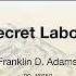 The Secret Laboratory By Franklin D Adams Jr Score Sound