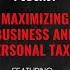 The Key To Business And Personal Taxes Featuring Tax Pro Taja Lewis