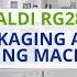 Galdi RG280 Multi Packaging Automatic Filling Machine