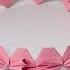 Princess Paper Crown Heart Bow Origami Cute Girly Pink Crown