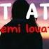 Heart Attack Demi Lovato Speed Up Lyrics