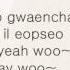 Shannon Williams Why Why Hangul Romanization Lyrics