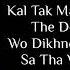 Lyrics Tera Fitoor Full Song Arijit Singh Kumaar Himesh Bilal