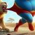 Fat Superheroes Crying Chased By Lions Avengers Vs DC All Characters Avengers Shorts Marvel