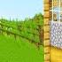 Tricked A Villager By Hiding His House With A Fake Wall