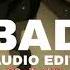 Bad Michael Jackson Audio Edit