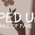 Hall Of Fame The Script Will I Am Sped Up