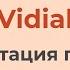 Vidial Презентация проекта