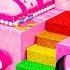 Make My Melody House With Cute Minnie Bedroom Rainbow Slide From Cardboard DIY Miniature House