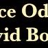 David Bowie Space Oddity Acoustic Guitar Karaoke Songs With Lyrics