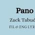 Pano How Zack Tabudlo FIL ENG Lyrics