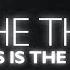 The The This Is The Day Official Lyric Video