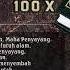 Surah Al Fatihah 100x