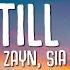 ZAYN Sia Dusk Till Dawn Lyrics