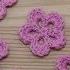 Вязание простого ЦВЕТКА урок вязания для начинающих Lesson Crochet Flowers