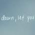 Renforshort Let You Down Feat Jake Bugg Official Lyric Video