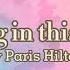 Nothing In This World Lyrics By Paris Hilton