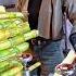 즉석에서 착즙하는 천연 사탕수수주스 Nature Sugarcane Juice Taiwanese Street Food