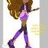 How I Think Adagio Dazzle Look Like As A Human Mylittlepony