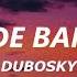 Amor De Bandido Dubosky Letra