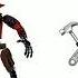 Как выглядят сломанные аниматроники Fnaf 1 если их починить