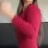 Crossdresser Dancing In Cute Red Mini Dress Feminization