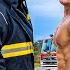 Firefighters Vs Bodybuilders Who S Stronger