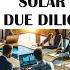 Renewable Energy Project Due Diligence Revenue PPA