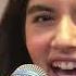 Angelina Jordan Funny Rehearsal Cry Me A River