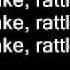 Bill Haley Shake Rattle And Roll Lyrics