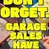 Hunting Down Deals At Garage Sales In 2025 Reseller Nostalgia