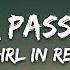 Girl In Red October Passed Me By Lyrics