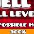 IMPOSSIBLE LEVELS All Geometry Dash Subzero Levels In HELL MODE