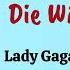 Die With A Smile Lady Gaga Bruno Mars Lirik Lagu Terjemahan