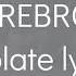 SEREBRO Chocolate Lyrics