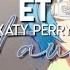 Edit Audio Et Katy Perry