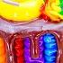 Miniature Rainbow Jelly Cake Decorating Amazing Rainbow Donut Cake Recipes By Baking Yummy