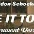 I OWE IT TO YOU Gidon Schocken Feat Denitia Instrumental Version