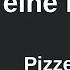 Pizzera Jaus Eine Ins Leben Karaoke AVD 31