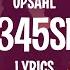 UPSAHL 12345SEX Lyrics