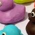 Учим цвета на английском языке с уточками из пластилина Play Doh