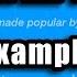 Example Changed The Way You Kiss Me Karaoke Version
