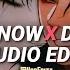 Need To Know X Desperado Doja Cat Rihanna Edit Audio