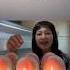 POV SECRETLY EATING 1000 Viral Peach Ice Cream Mukbang Shorts Viral