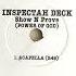 Inspectah Deck Show N Prove Studio Acapella 90 BPM