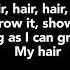 THE COWSILLS Hair Lyrics